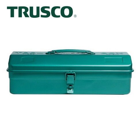 【Trusco】山型單層工具箱-銅綠 Y-350-GN 日本製造，原裝進口