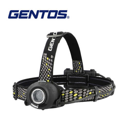 【Gentos】Head Wars後方警示專業頭燈- 400流明 IP64 HW-X433HD 後方警示燈閃滅: 710