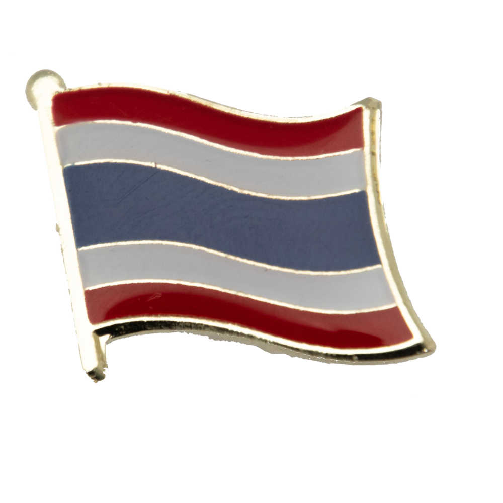 Thailand泰國 國家胸徽 金屬別針 國旗胸徽 國旗別針 國家胸針 造型 送禮