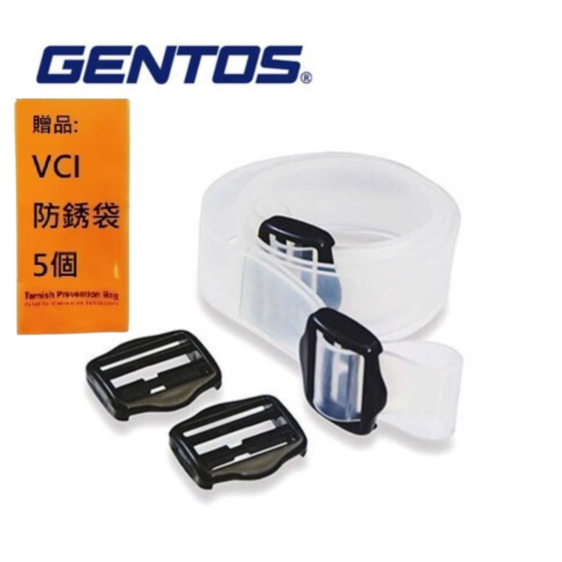 【Gentos】頭燈用全矽膠頭帶 25mm SL025 材質：矽膠