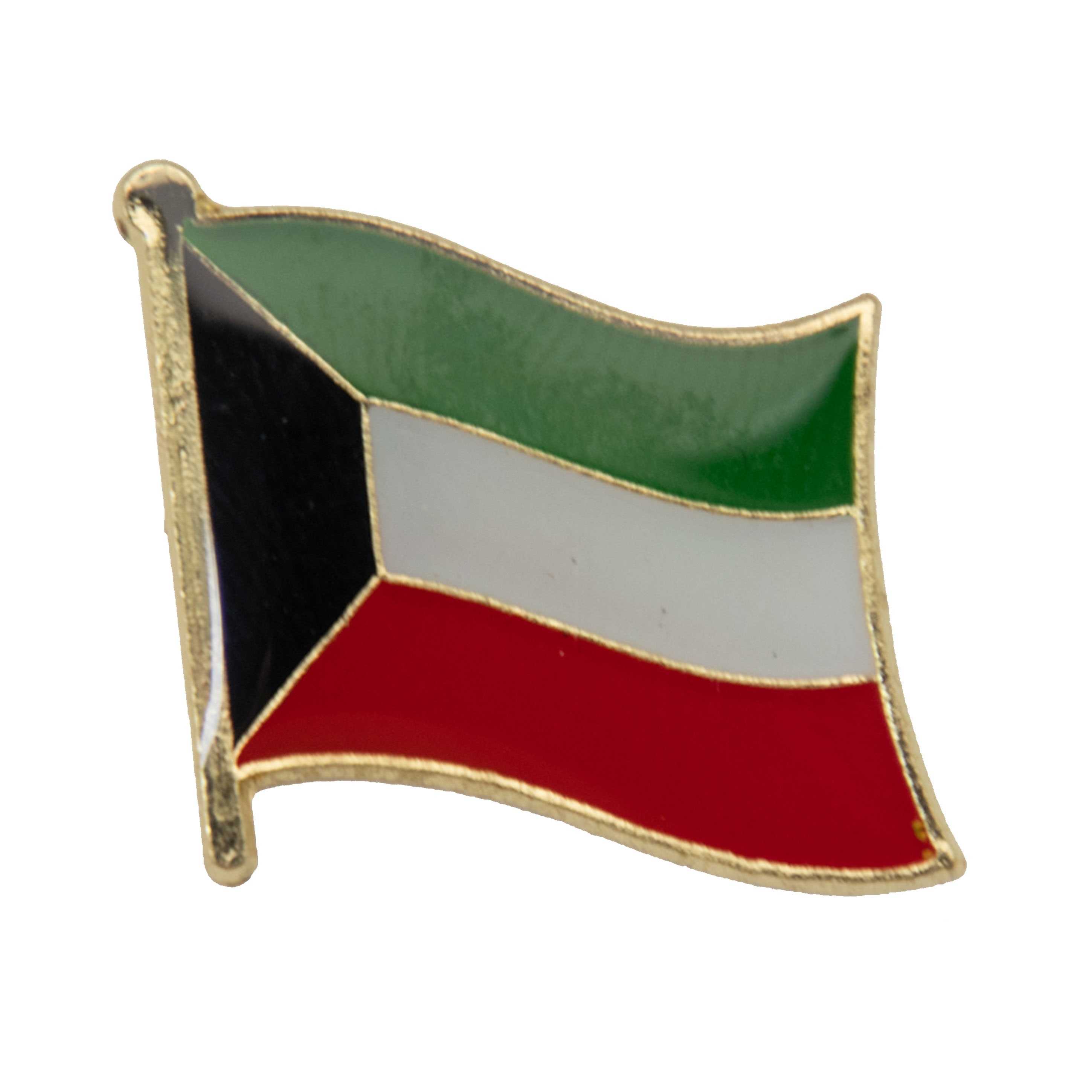 KUWAIT 科威特國徽胸章 金屬別針 國徽胸徽 金屬飾品 國徽配飾 出國 辨識