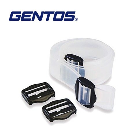 【Gentos】頭燈用全矽膠頭帶 25mm SL025 材質：矽膠