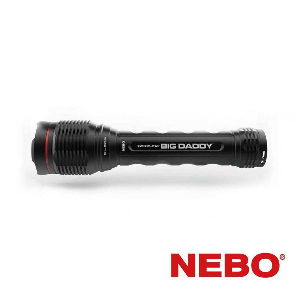 【NEBO】BIG DADDY 防水強光調焦戰術手電筒 NEBO品牌最高亮度手電筒之一