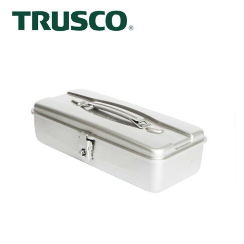 【Trusco】流線型工具箱（中）-槍銀 TY-320SV 經典工具箱