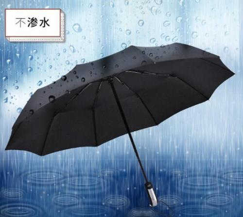 自動摺疊傘 加大傘面 雨傘  10骨自動傘摺疊傘 抗風晴雨兩用 大傘面黑膠傘 ( 顏色隨機出貨)