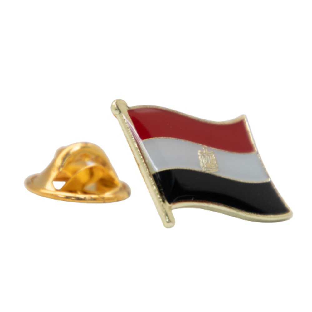EGYPT 埃及國旗 國徽別針 金屬飾品 國旗別針 國徽胸章 國旗胸針 精美 遊學