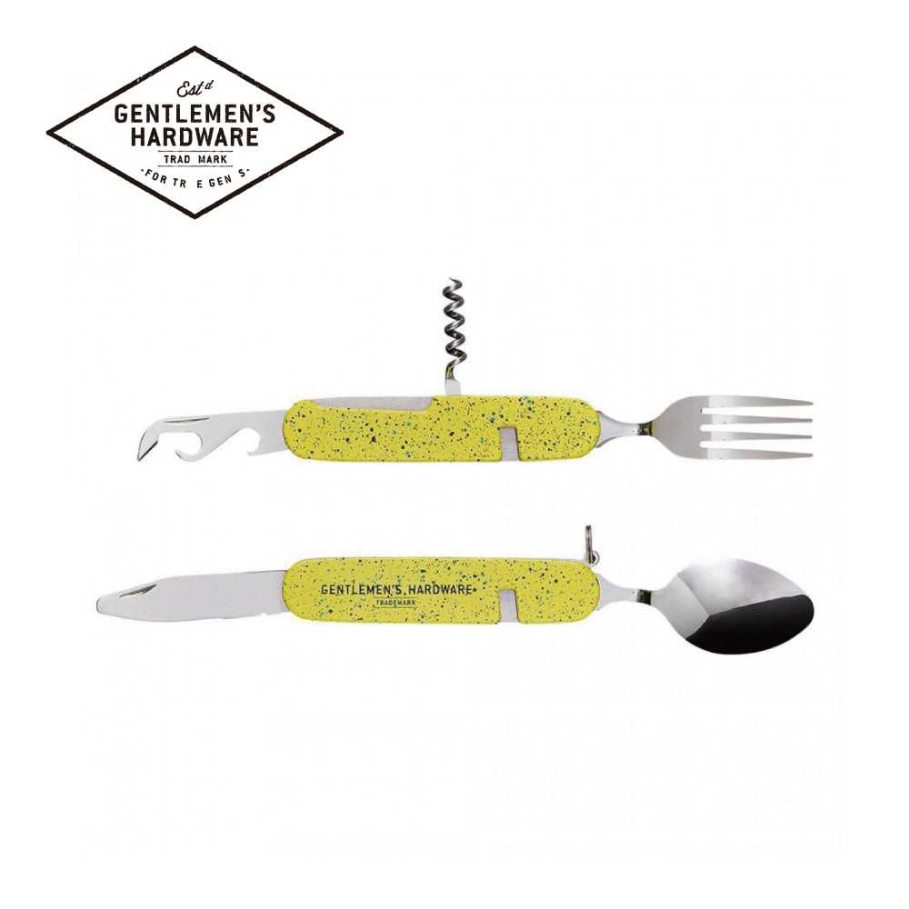 【Gentlemen\u0027s Hardware】隨身多功能餐具組 附GH經典風格的展示盒