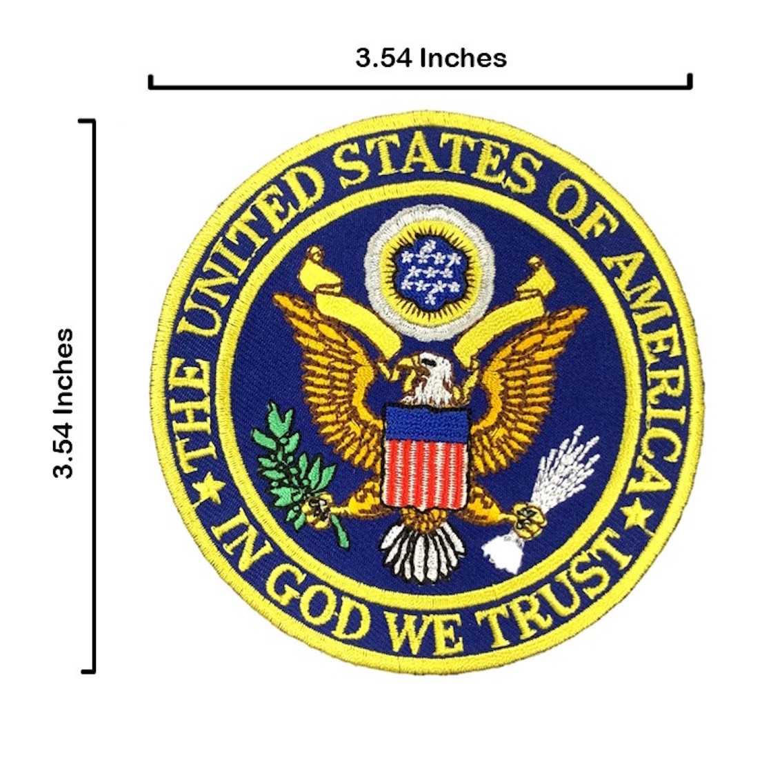 美國國徽 美國官方大紋章 徽章 肩章 識別章 Great Seal of the United States 背包貼