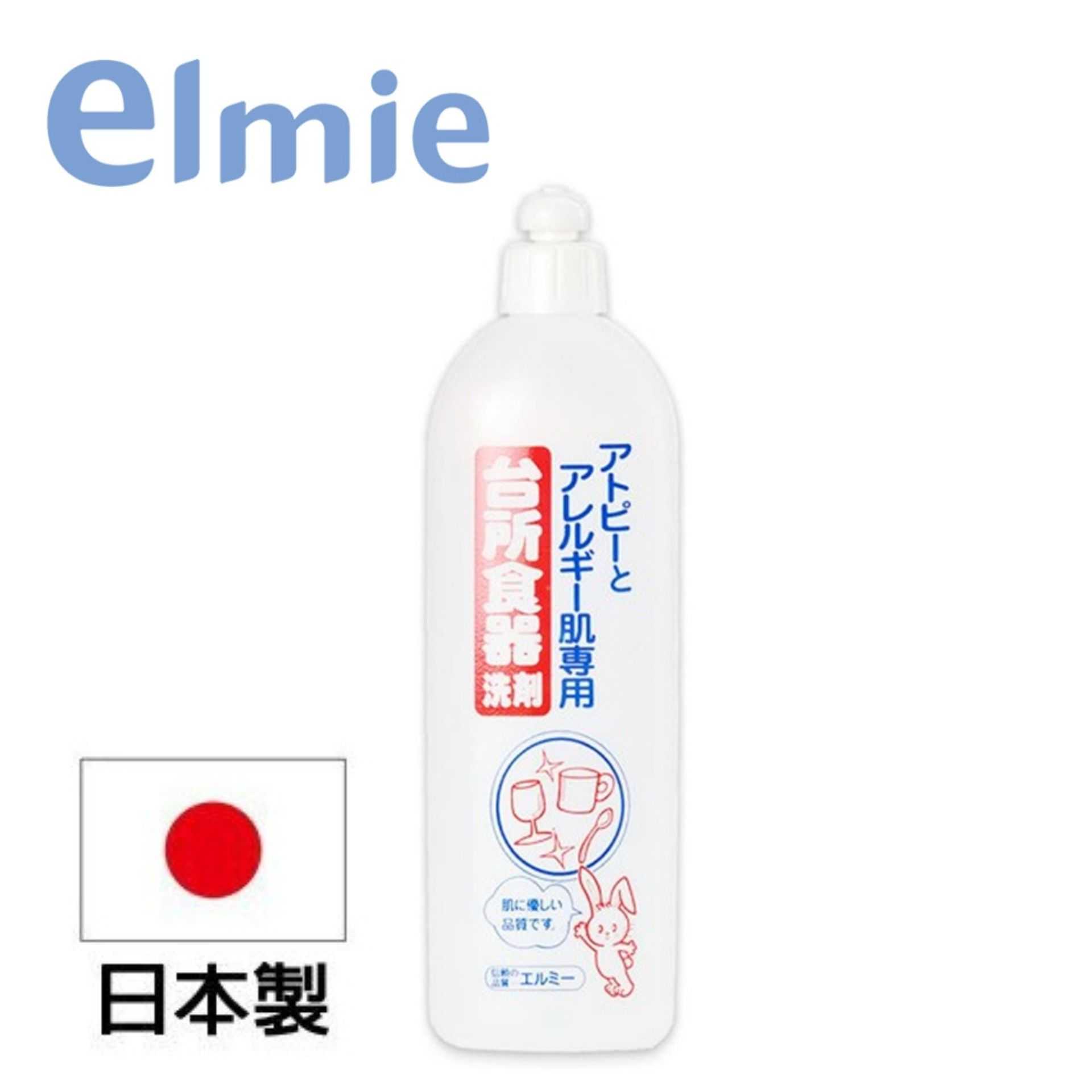 【日本愛兒美Elmie】廚房食器洗碗精500ml 高度清潔力