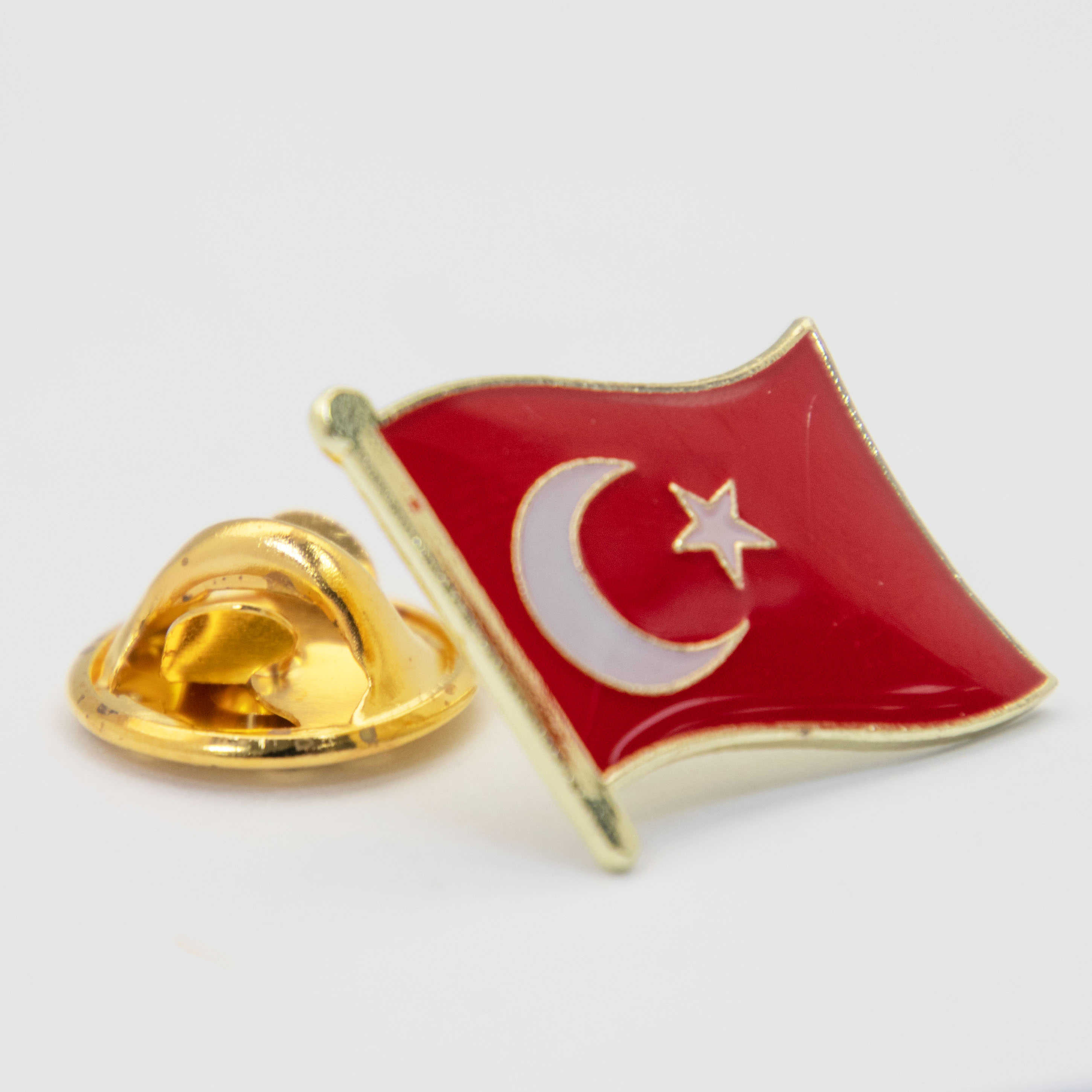 TURKEY 土耳其紀念配飾 金屬胸徽 國徽飾品 國旗胸徽 造型 時尚 流行