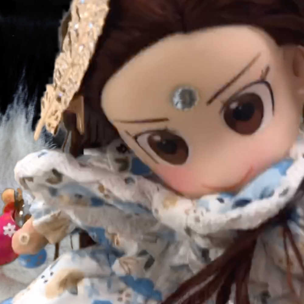 【A-ONE 匯旺】黛西 手偶娃娃 送梳子可梳頭 換裝洋娃娃家家酒衣服配件芭比娃娃卡通布偶玩偶玩具布袋戲偶公仔