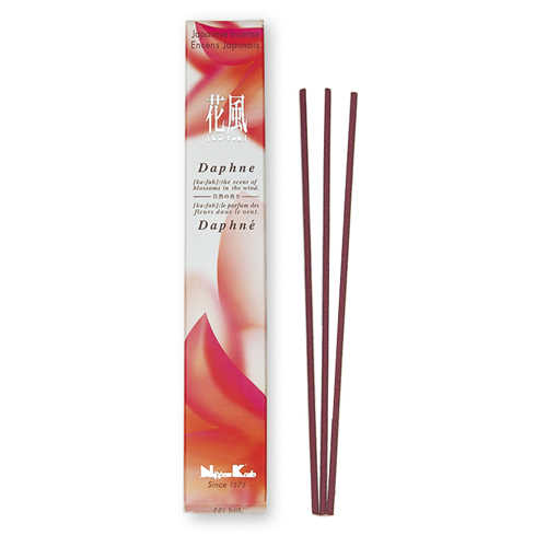 【日本香堂Nippon Kodo】日本製線香–花風 沉丁花(50支) 50支 臥香 薰香 線香 沈香 檀香 香氛 芳香