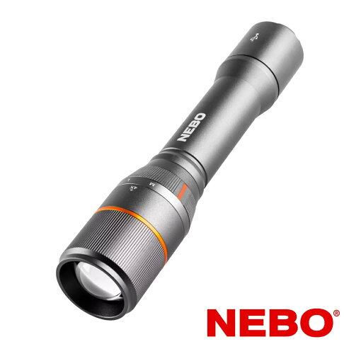 【NEBO】達文西 切換型手電筒-USB充電 2000流明 IP67 NEB-FLT-0020-G 方便設定為喜好的固定