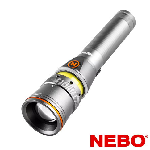 【NEBO】富蘭克林 旋轉兩用手電筒-USB充電 400流明 IPX4 NEB-WLT-0024-G 轉開式360度工作