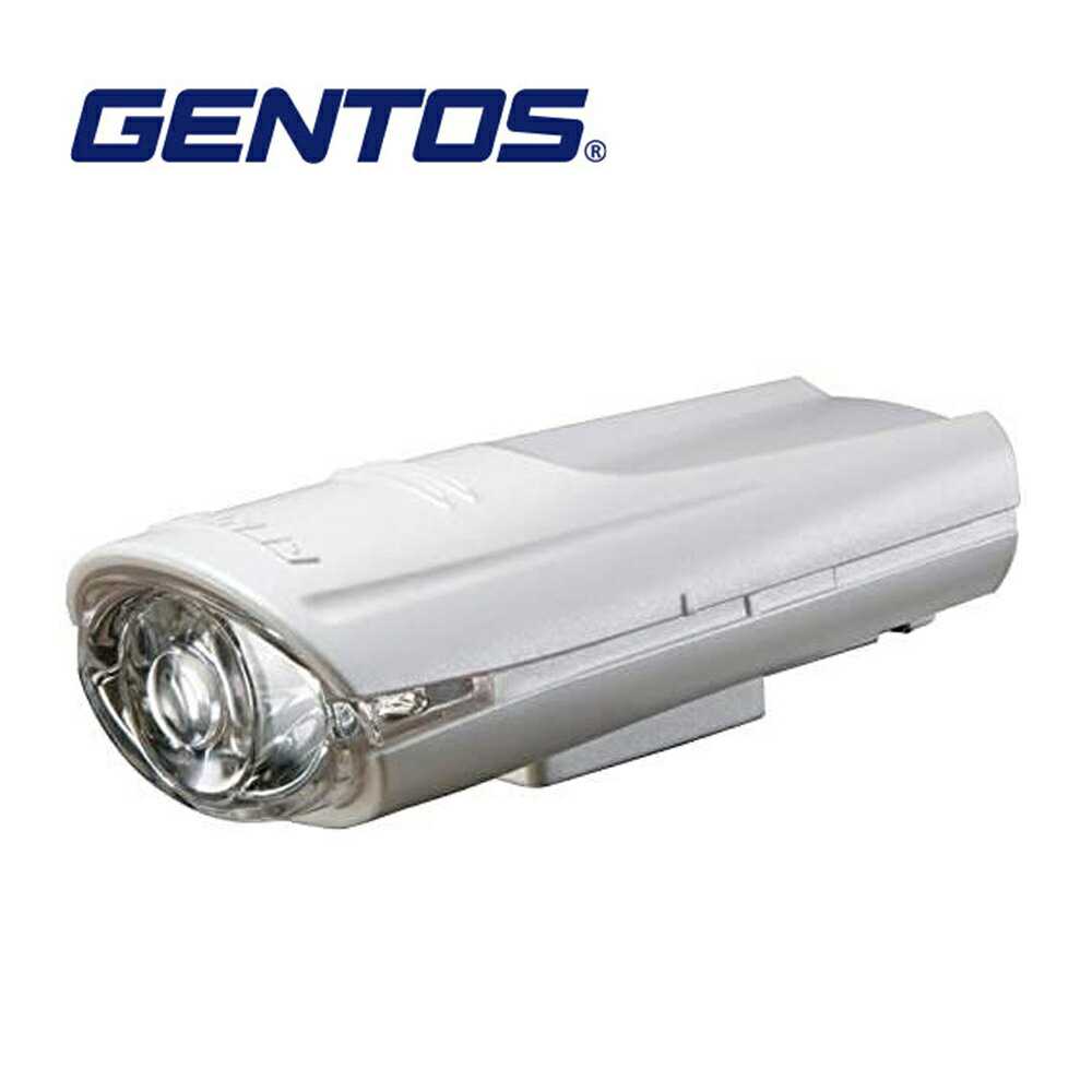 【Gentos】自行車燈 白 22流明 IPX1 BL-310WH IPX1防水防塵等級