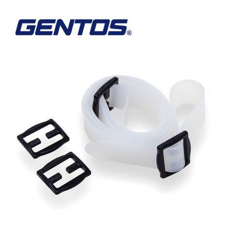 【Gentos】頭燈用全矽膠頭帶 20mm SS020 尺寸：20×800mm