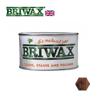 【英國Briwax】拋光上色蠟-核桃木色 370g 其出色的品質及無可取代的產品特性