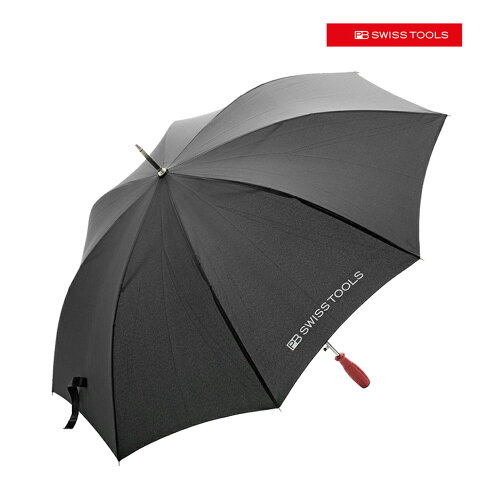 【PB SWISS TOOLS】軟柄雨傘 -黑色 PB-2710.SCHIRM BLACK 顏色：黑色