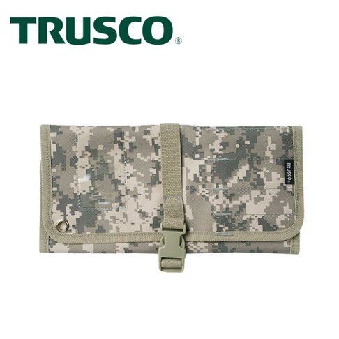 【Trusco】數位迷彩-軍綠色系捲筒式工具收納包 TTR-450-SM 方便工具整理