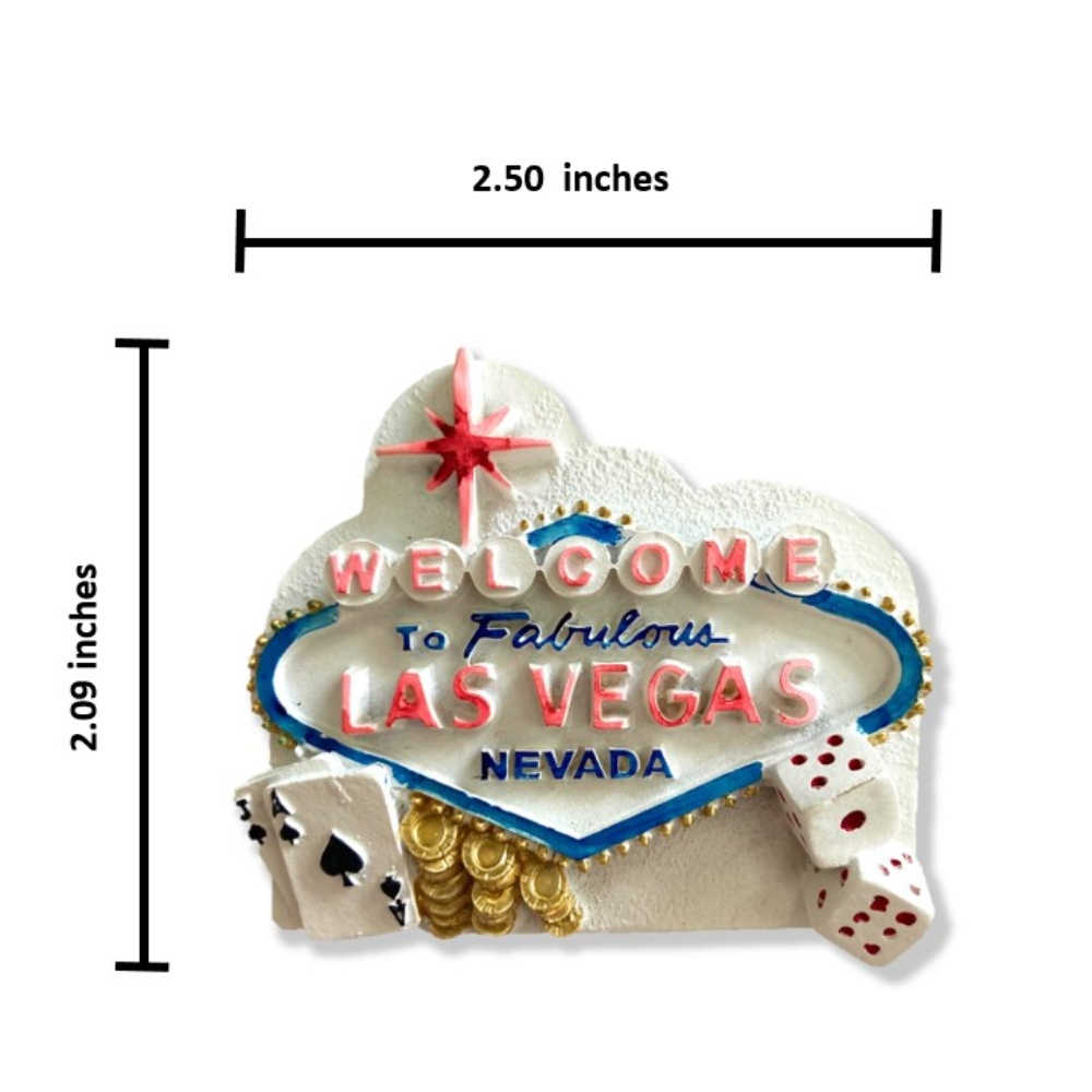 拉斯維加斯 賭場 Las Vegas電箱裝飾+美國 拉斯維加布貼【2件組】 造型立體磁鐵 大門磁鐵 冰箱磁鐵 白板磁鐵