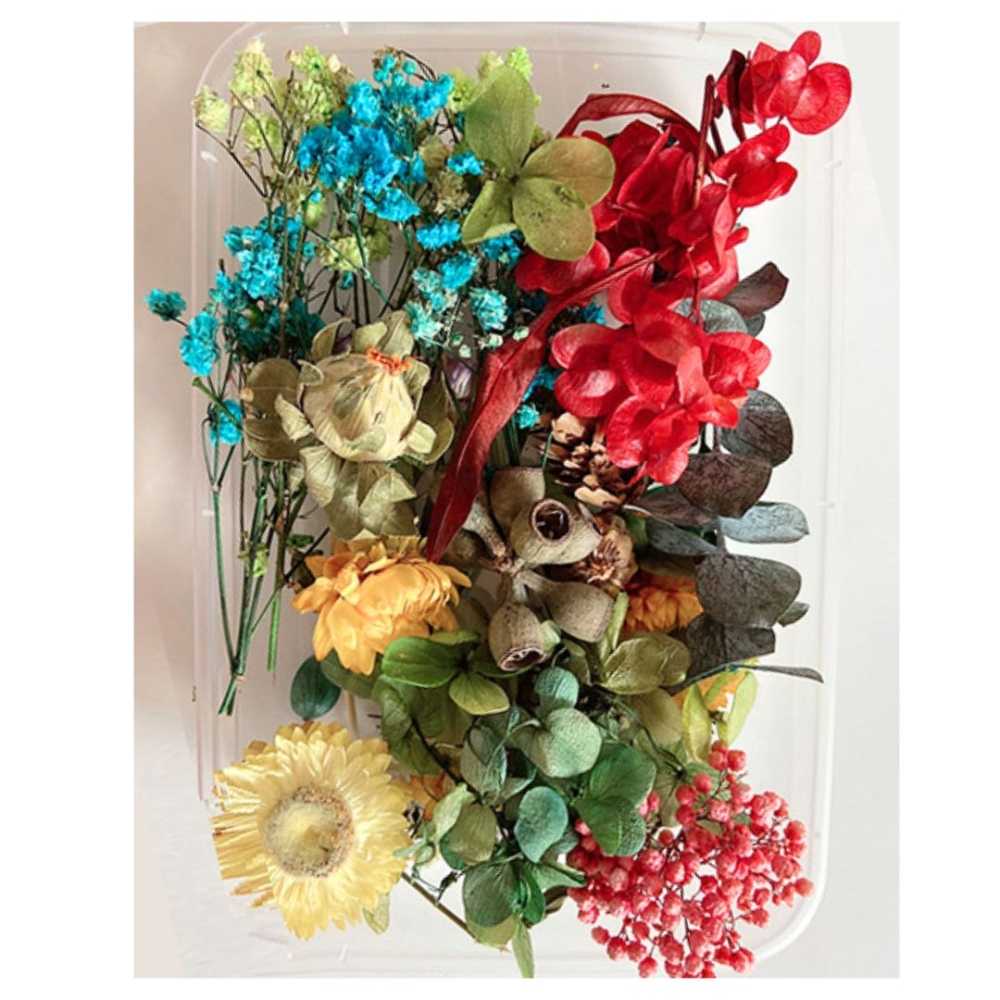 【A-ONE】乾燥花盒 菊花 薰衣草 花束 天然 芳香 療癒 可做香包 插花 滿天星 捧花 C15 隨機乾燥花盒