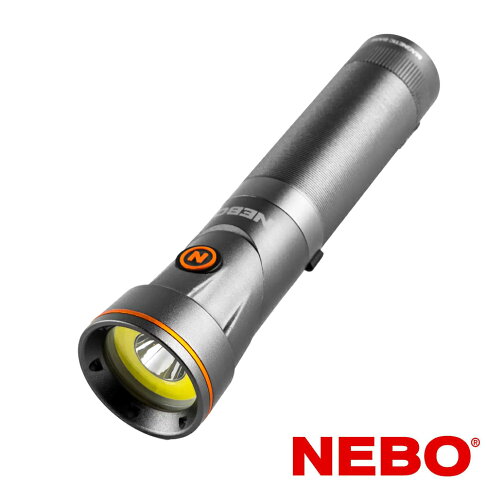 【NEBO】富蘭克林 多方向兩用手電筒-USB充電 300流明 IPX4 NEB-WLT-0023-G 工作燈+手電筒