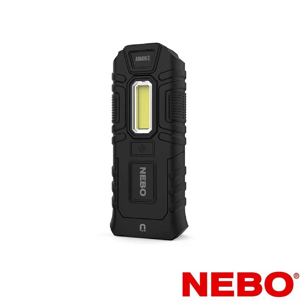 【NEBO】Armor 3 抗衝擊防水漂浮三段調光手電筒 通過高度20公尺耐摔及重力碾壓測試