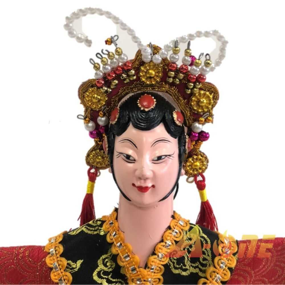 花木蘭 電視布袋戲 (送Taiwan熨燙補丁貼 戲偶架) 早期 武旦 布偶 木偶 人偶 戲偶 手偶 玩偶 童玩 玩具