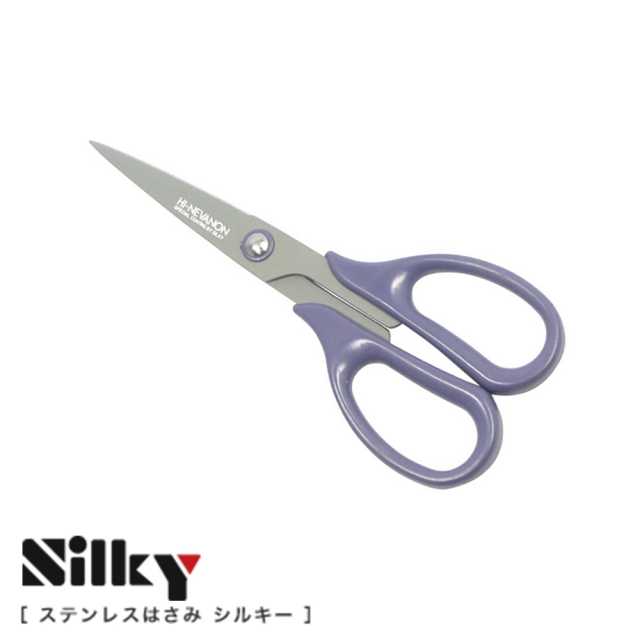 【日本SILKY】不粘膠事務剪刀-160mm 鍛治、傳承鐵匠靈魂的一把剪刀