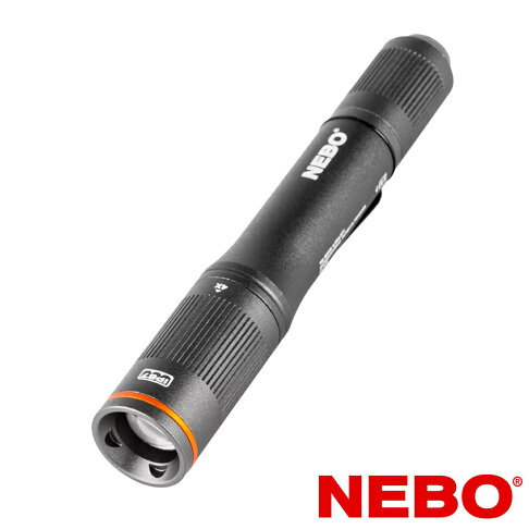 【NEBO】哥倫布 隨身手電筒-100流明 IP67 NEB-POC-0006-G 鋼製口袋夾，方便攜帶