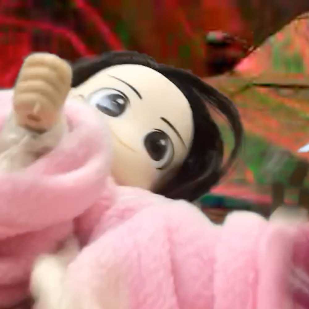 【A-ONE 匯旺】凱文 粉衣 娃娃手偶 送梳子可梳頭 換裝洋娃娃家家酒衣服配件芭比娃娃卡通布偶玩偶玩具布袋戲偶公仔