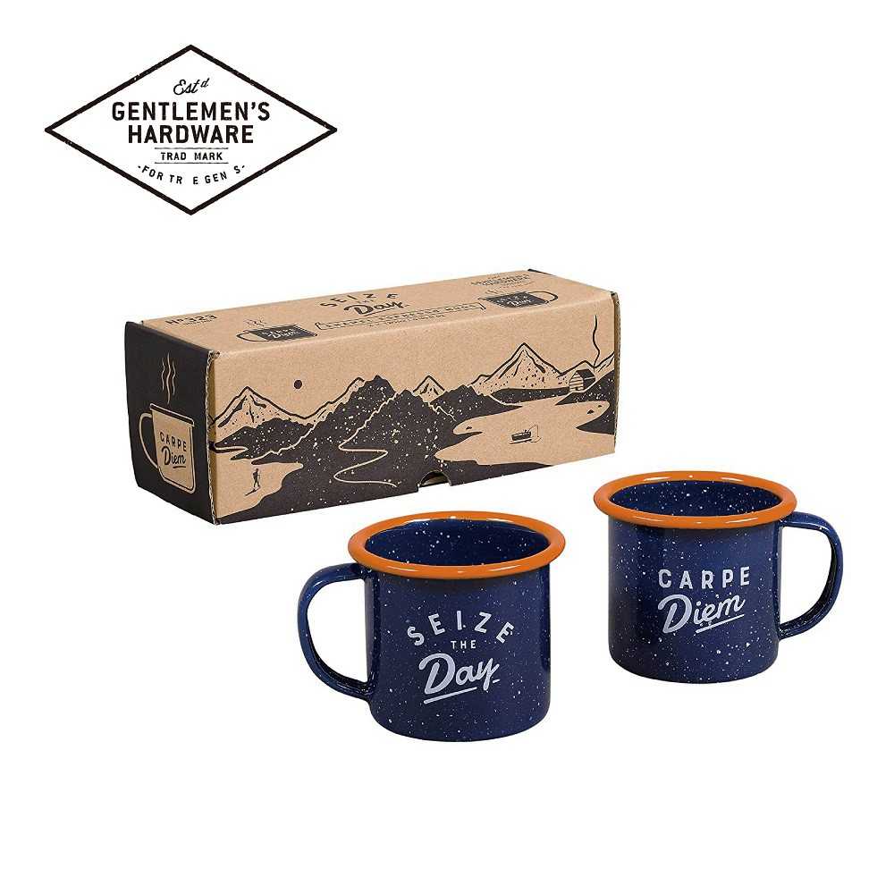 【Gentlemen\u0027s Hardware】星空藍戶外用琺瑯咖啡杯套組-150ml 試推薦入手單品之一
