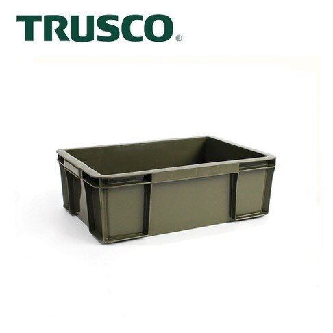 【Trusco】塑膠收納盒（小）-墨綠 THC-03A-OD 經典工具箱