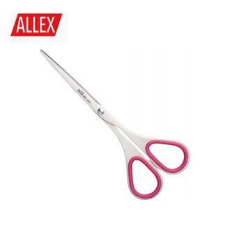 【ALLEX】Slim極細長刃剪刀(大)140mm-粉 日本製造，日本原裝