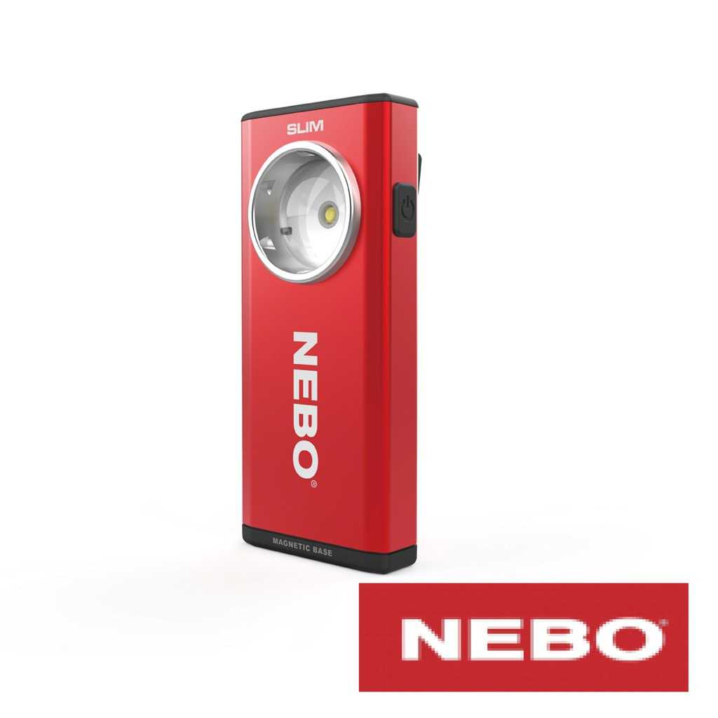 【NEBO】SLIM 超薄型充電可調光LED燈-三色可選 充電式LED燈