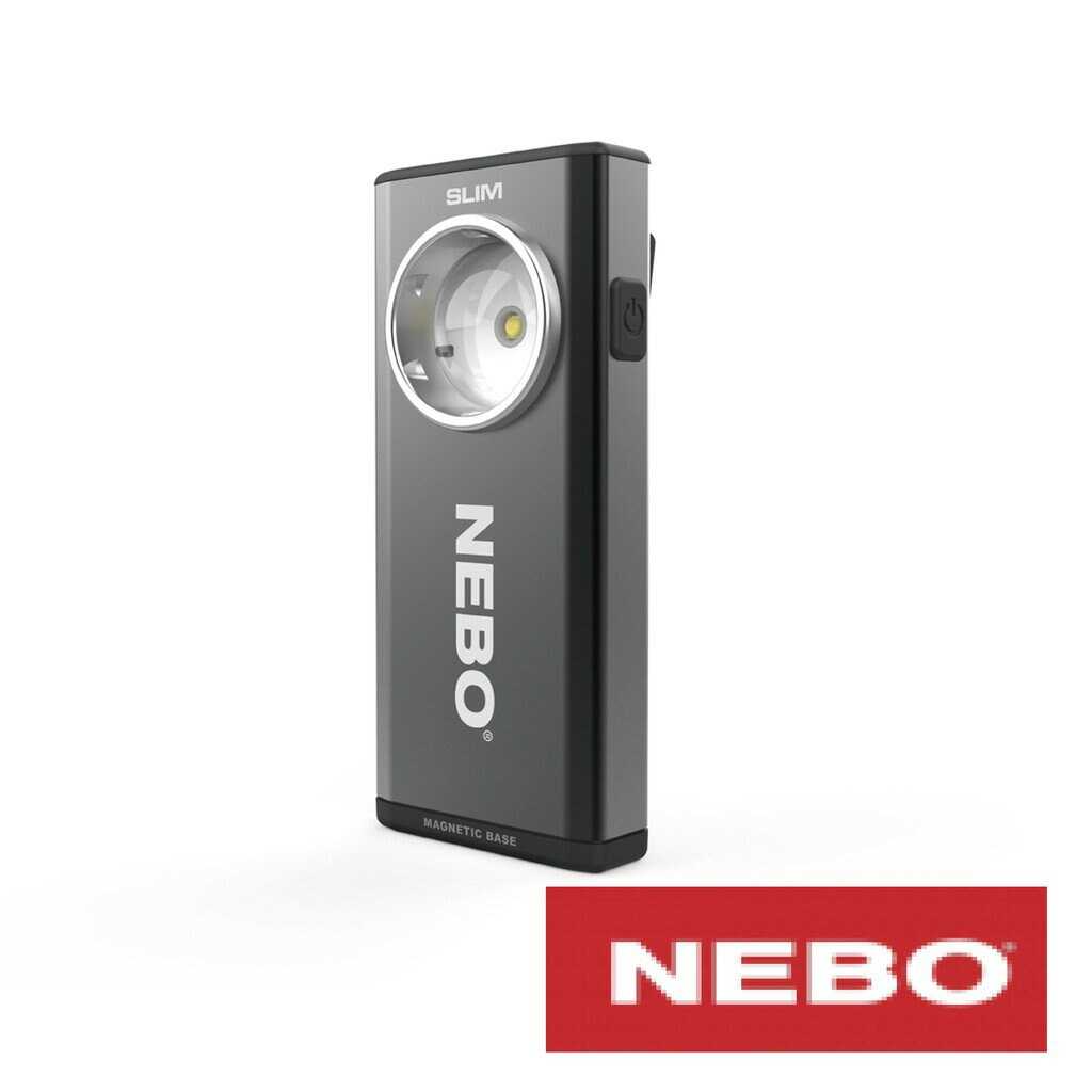 【NEBO】SLIM 超薄型充電可調光LED燈-三色可選 充電式LED燈