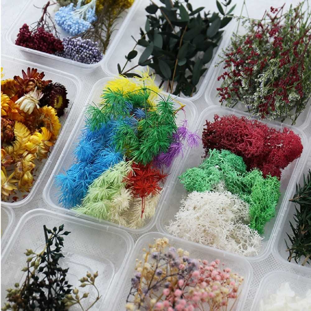 【A-ONE】小清新乾燥花 乾燥花 永生花拍照道具 居家裝飾 花束 穀穗谷穗花 不凋花 C08 神秘仙境