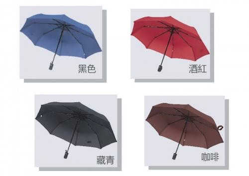 八骨 抗UV遮陽傘 黑膠傘 自動摺疊傘 自動傘 摺疊傘 晴雨傘 陽傘 雨傘 折傘 防曬傘 ( 顏色隨機出貨)