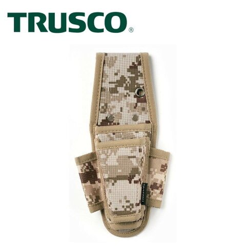 【Trusco】數位迷彩-沙漠色系鉗子起子腰間收納袋 4入型 TCM-D12 輕量、高耐用性