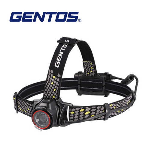 【Gentos】長時間照明頭燈- 300流明 IP64 LR-H333D 低亮度模式: 30流明- 60小時 52公尺