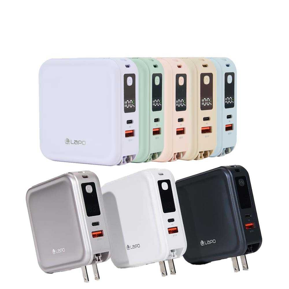 LaPO WT-08 10000mAh 多功能無線磁吸快充行動電源(支援Apple Watch)