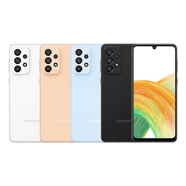 Samsung Galaxy A33 (6G/128G)防水5G豆豆機※送空壓殼+支架※