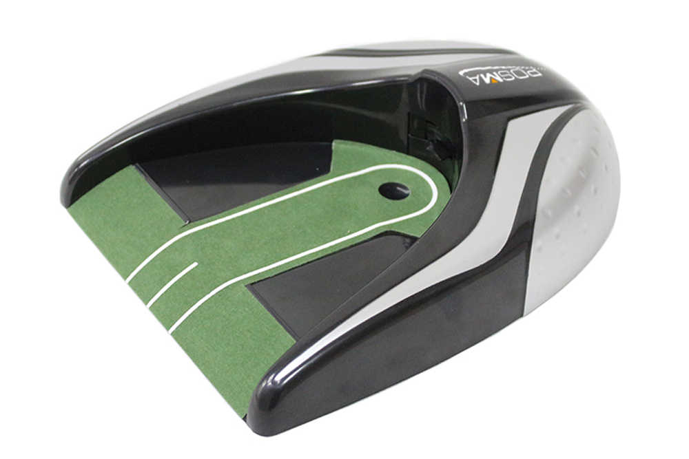 Posma GSP140BK-A多合一完美高爾夫推桿訓練套裝（室內戶外高爾夫練習 - 鋁合金推桿）