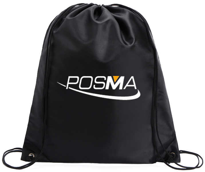 Posma PG020AD 高爾夫推桿練習組-木質推桿+自動回球器+Posma黑色束口後背包
