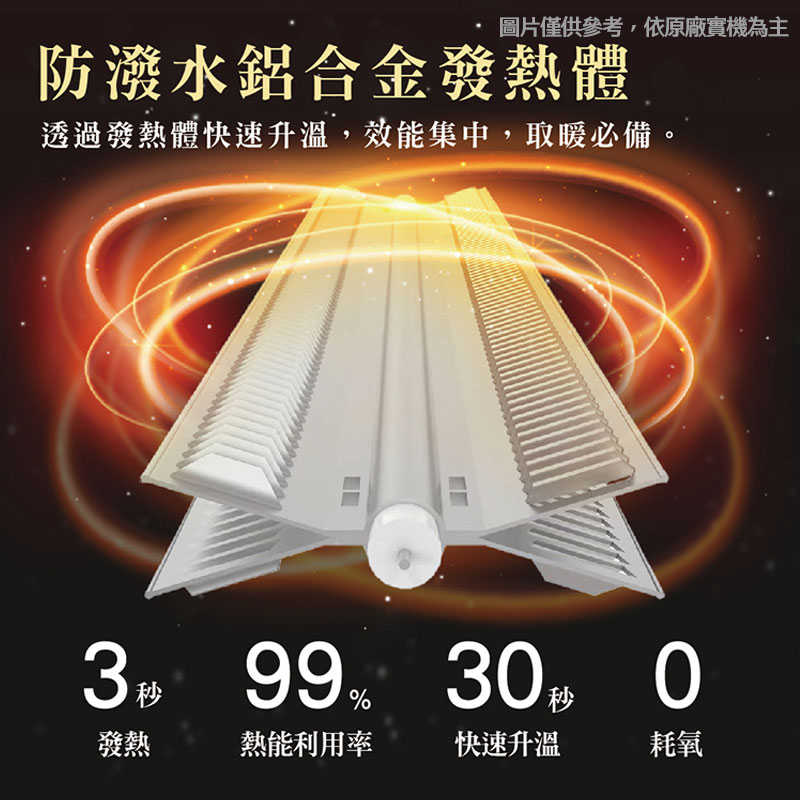 禾聯【HCH-10AH011】鏡面對流式電暖器