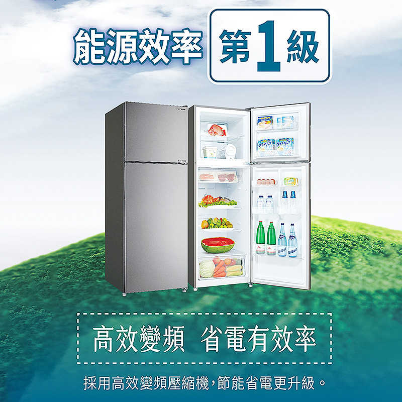 SANLUX台灣三洋【SR-C360BV1A】360公升直流變頻兩門電冰箱1級(含標準安裝)