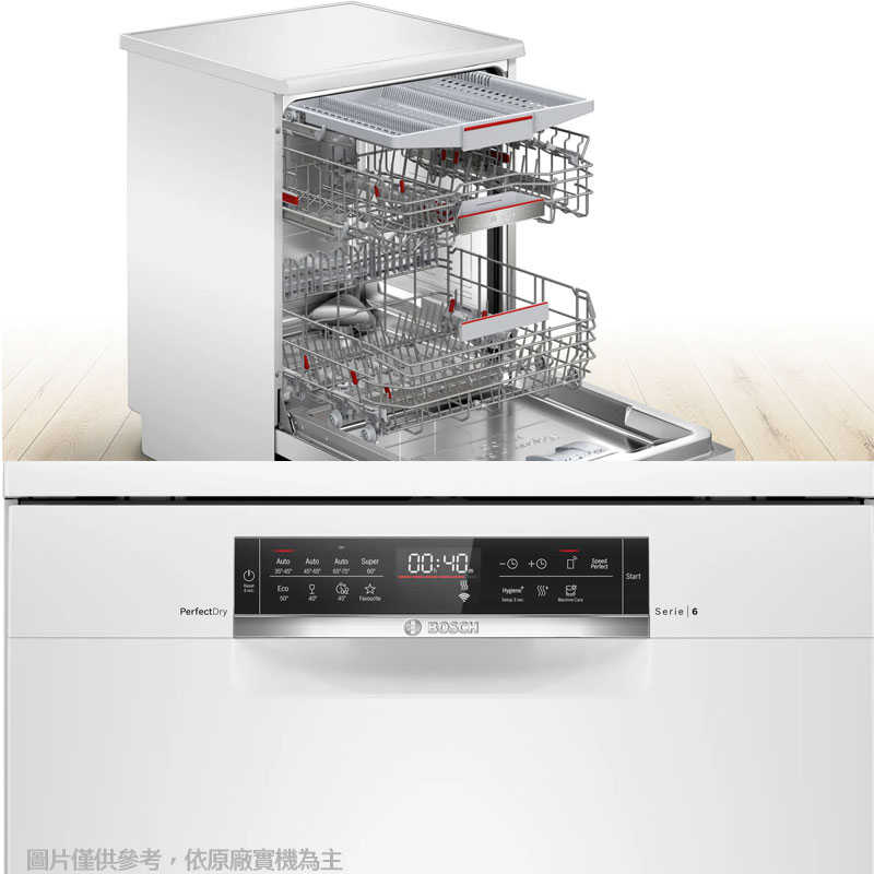 BOSCH【SMS6HAW00X】獨立式洗碗機(含標準安裝)