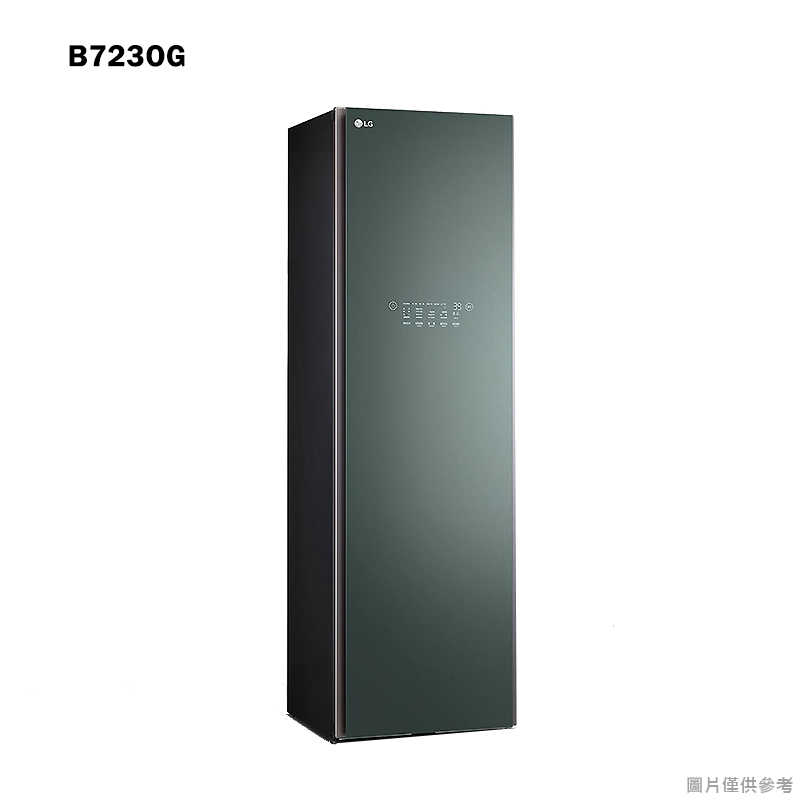 LG樂金【B723OG】WiFi Styler 蒸氣電子衣櫥 PLUS加大款霧面玻璃石墨綠(含標準安裝)