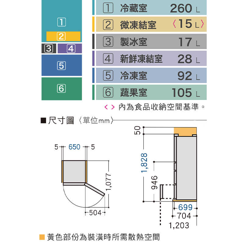 Panasonic國際家電【NR-E507XT-N1】日本製502公升五門鋼板電冰箱-淺栗金 (含標準安裝)同NR-E507XT