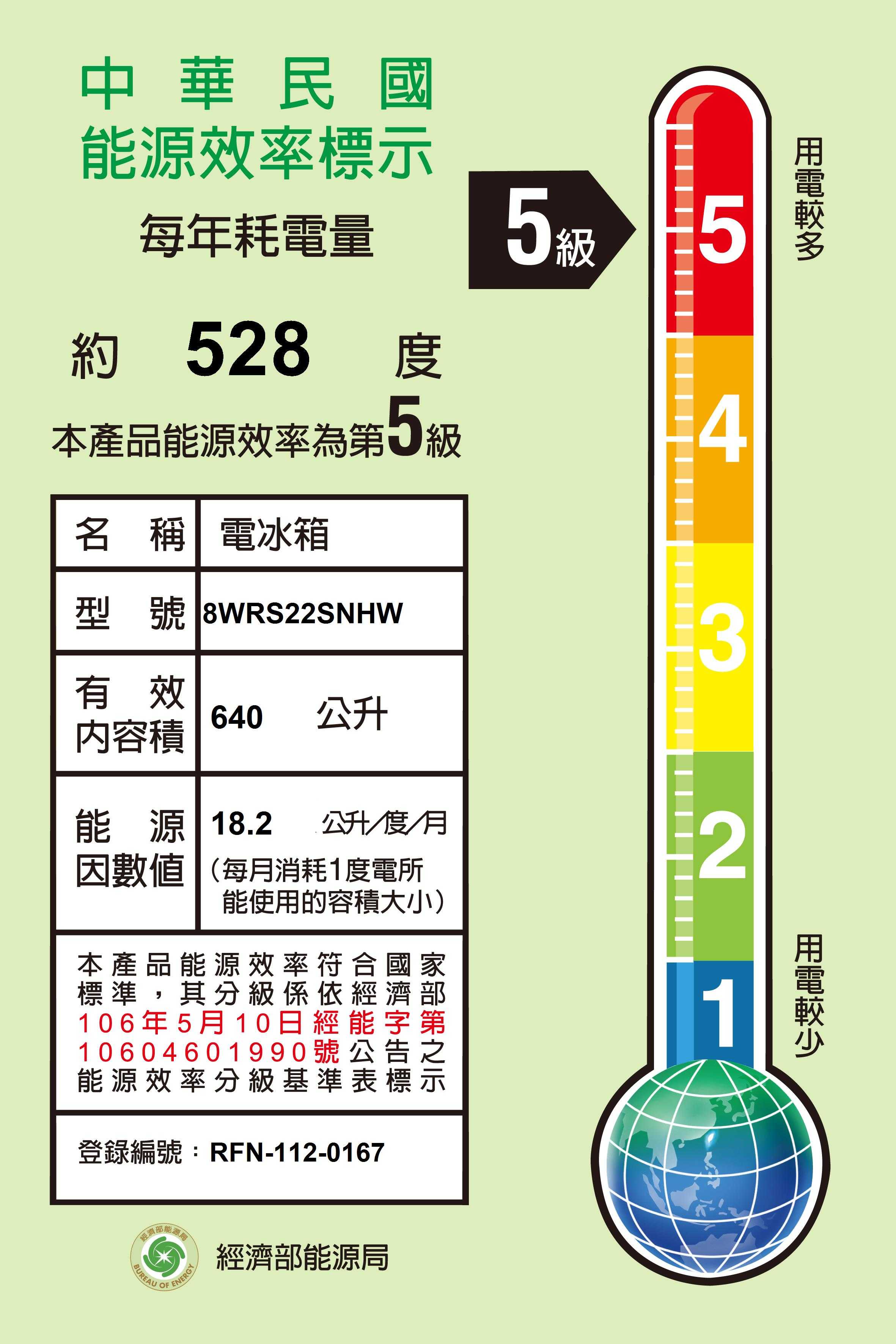 惠而浦【8WRS22SNHW】640公升變頻開門冰箱(標準安裝)